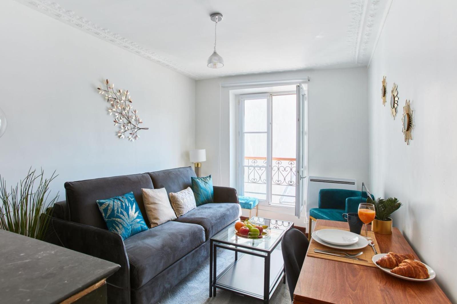 Cosy Montmartre 2Br Apartman Párizs Kültér fotó